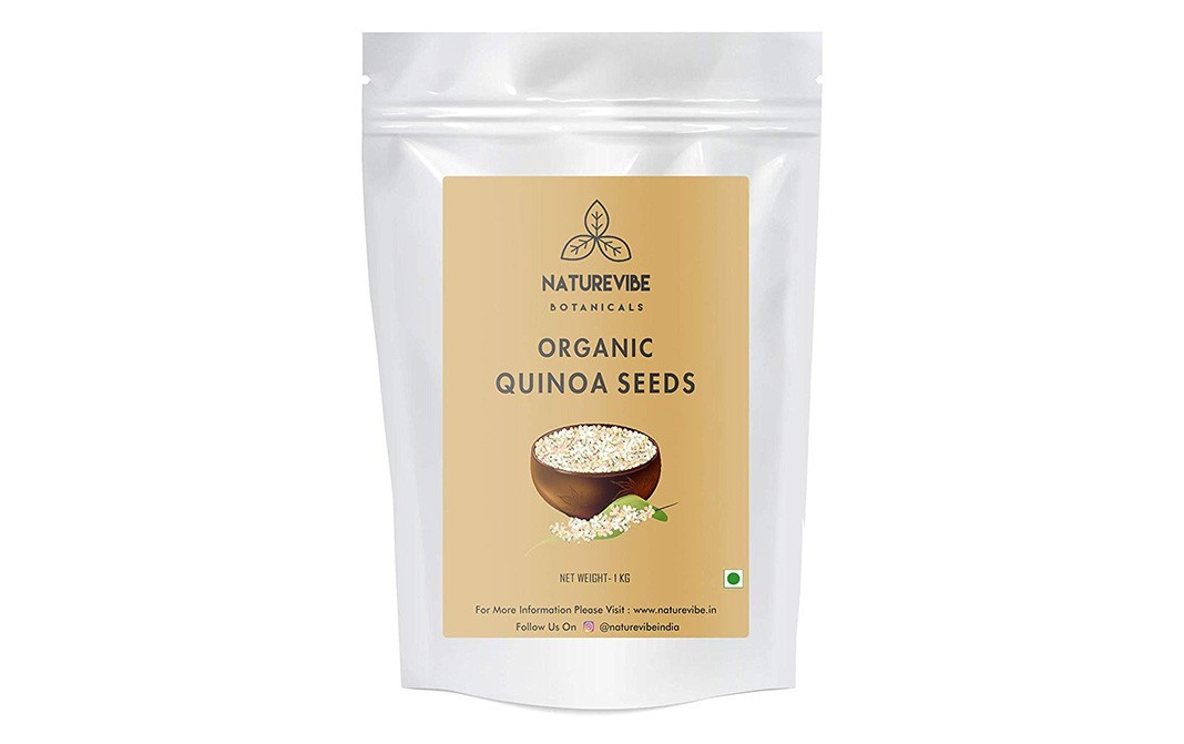 Naturevibe Botanicals Organic Quinoa Seeds    Pack  1 kilogram